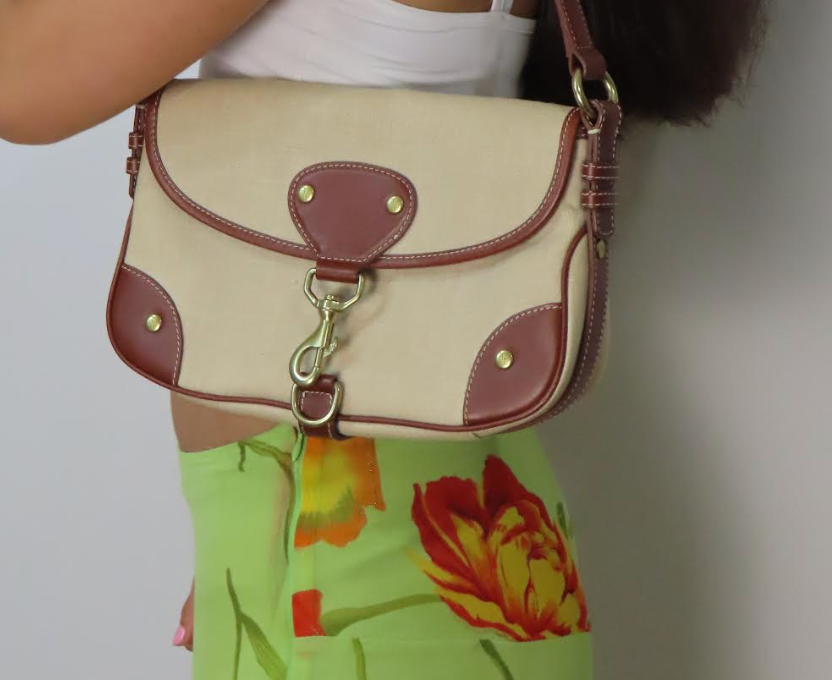 Vintage Ralph Lauren Two-Toned Bag