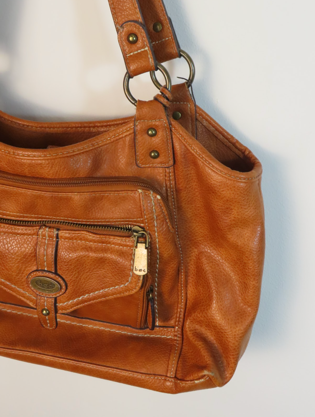 Authentic Vintage Italian Leather Bag