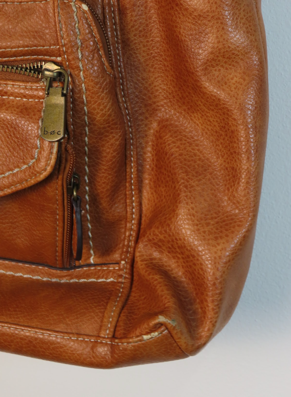 Authentic Vintage Italian Leather Bag