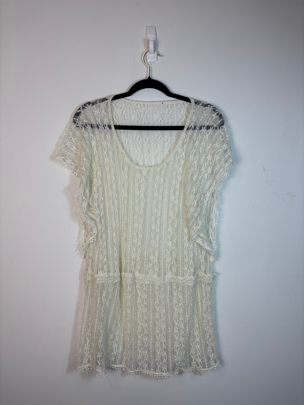 Vintage White Lace Dress