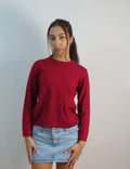 Vintage Red Burberry Sweater