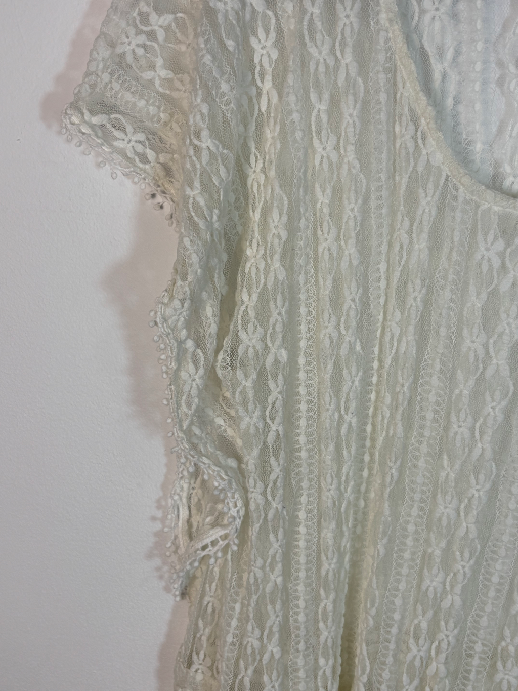 Vintage White Lace Dress