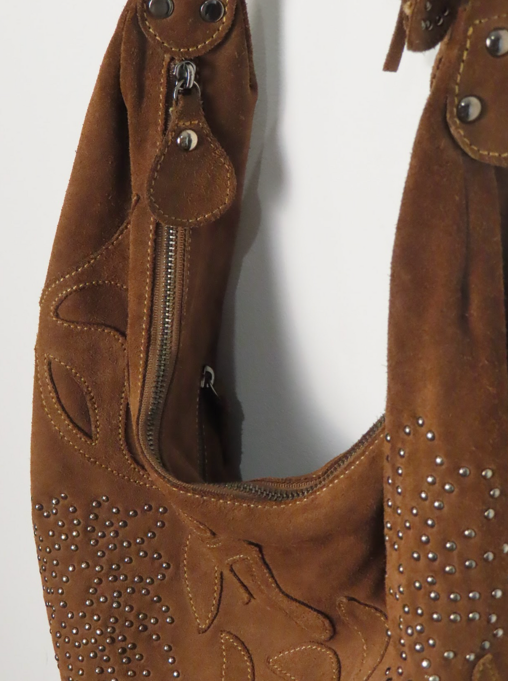 Vintage Guess Suede & Studded Bag