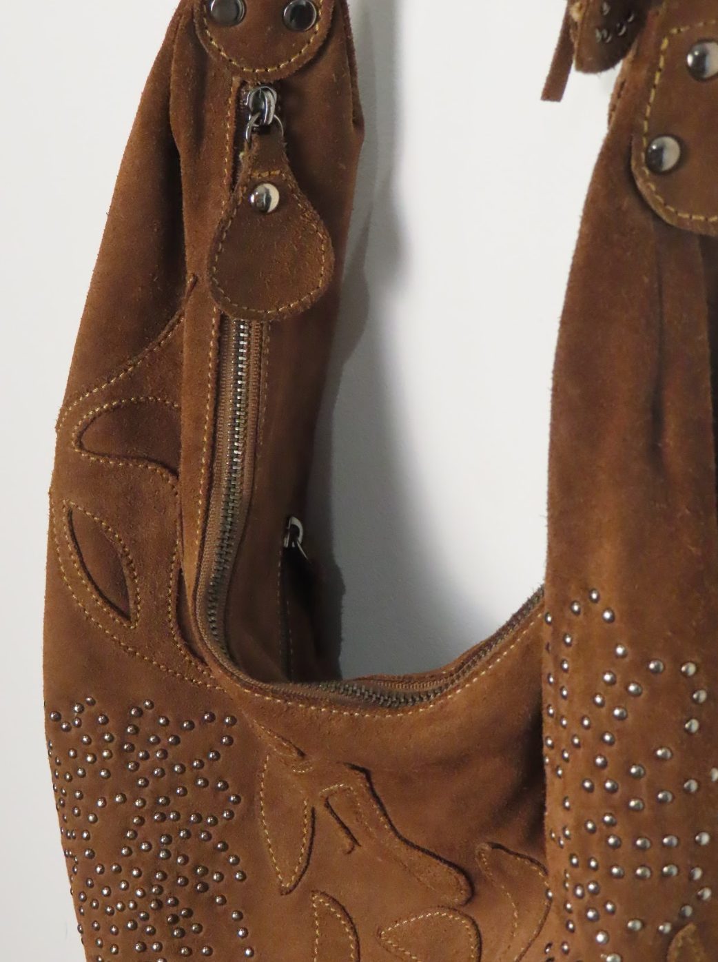 Vintage Guess Suede & Studded Bag