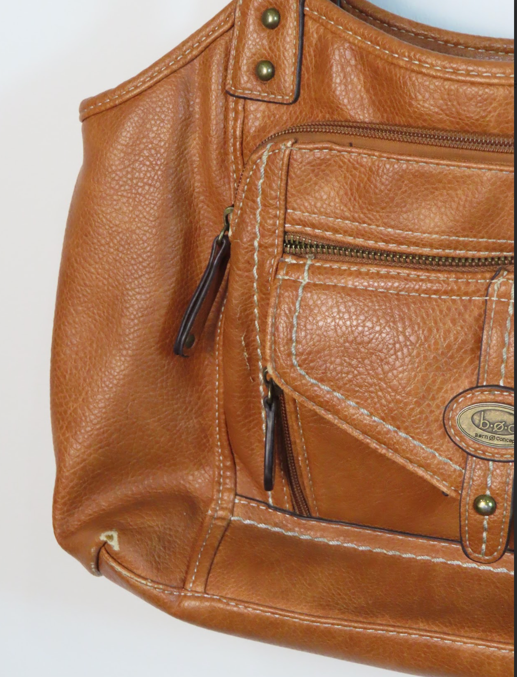 Authentic Vintage Italian Leather Bag