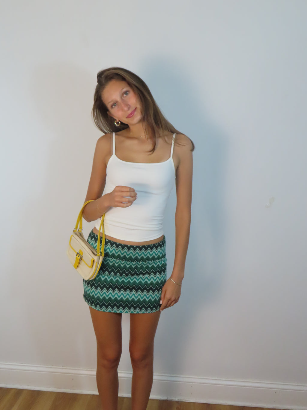 Vintage Yellow Mini Purse