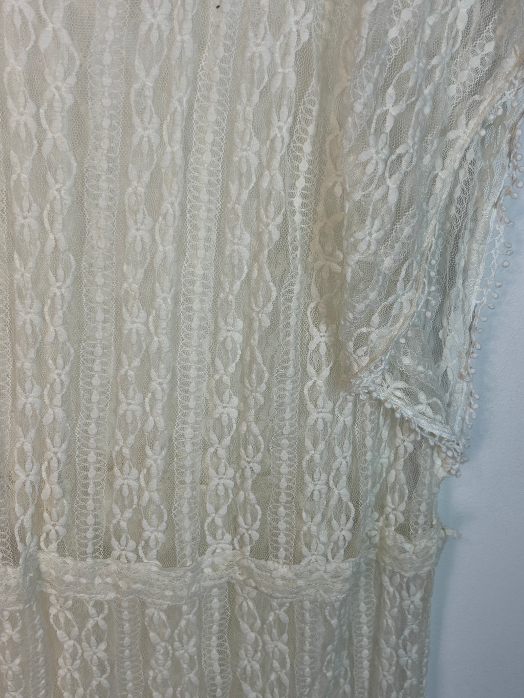 Vintage White Lace Dress