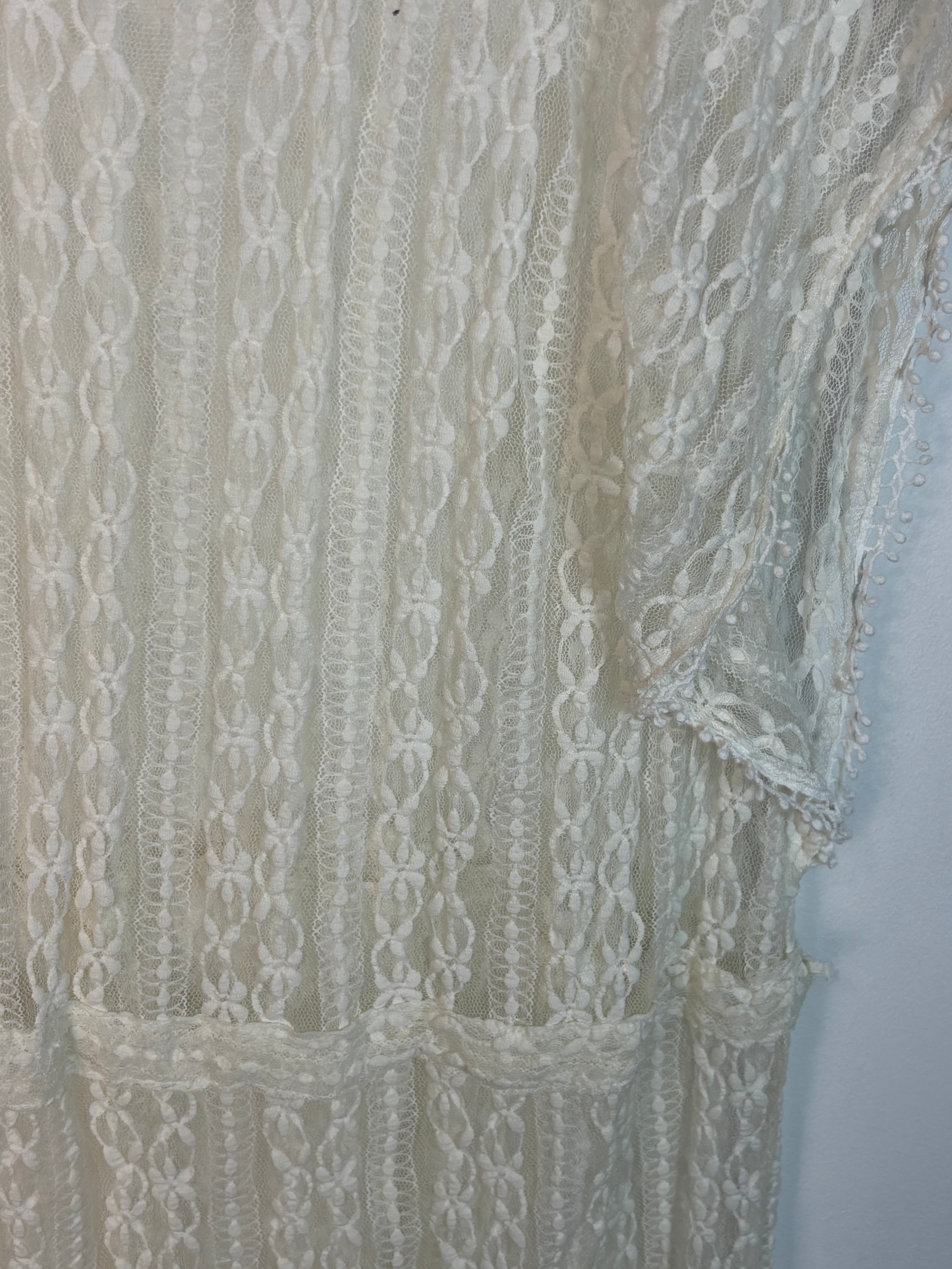 Vintage White Lace Dress