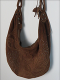 Vintage Guess Suede & Studded Bag