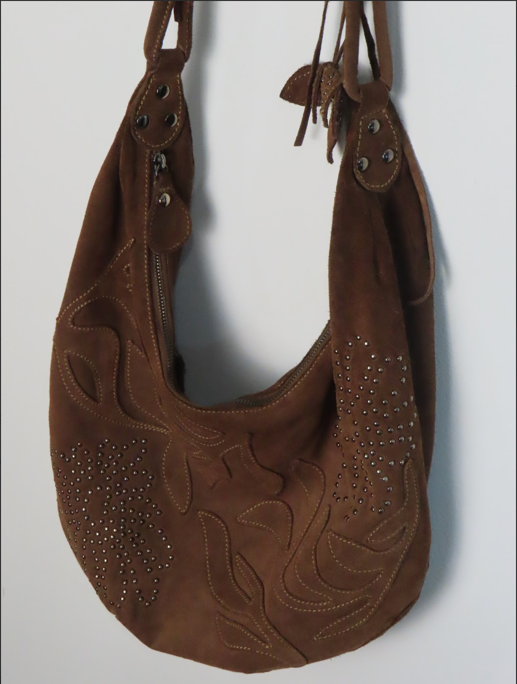 Vintage Guess Suede & Studded Bag