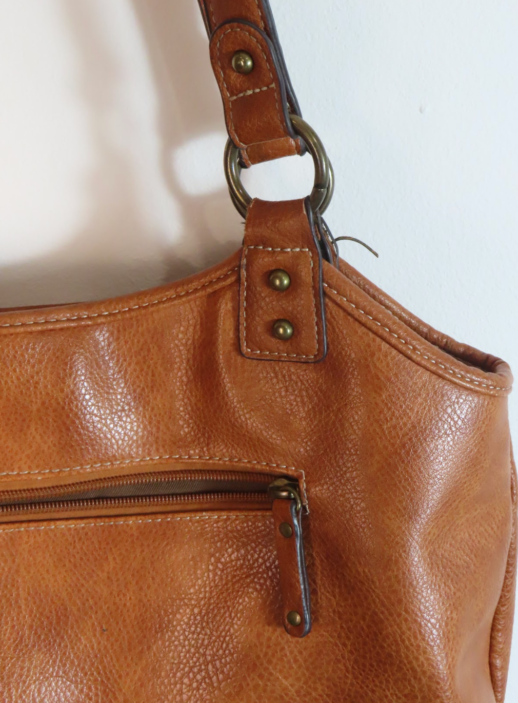 Authentic Vintage Italian Leather Bag