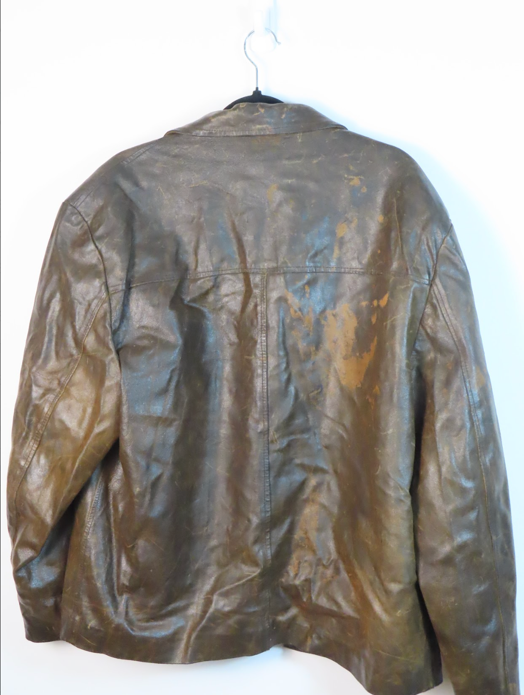 Italian Vintage Brown Leather Jacket