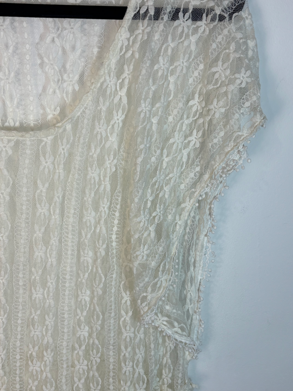 Vintage White Lace Dress