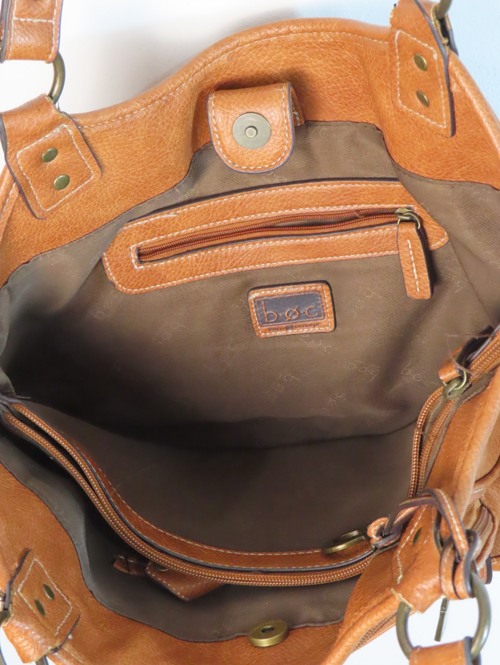 Authentic Vintage Italian Leather Bag