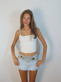 2000s Gold & Black Chain Belt