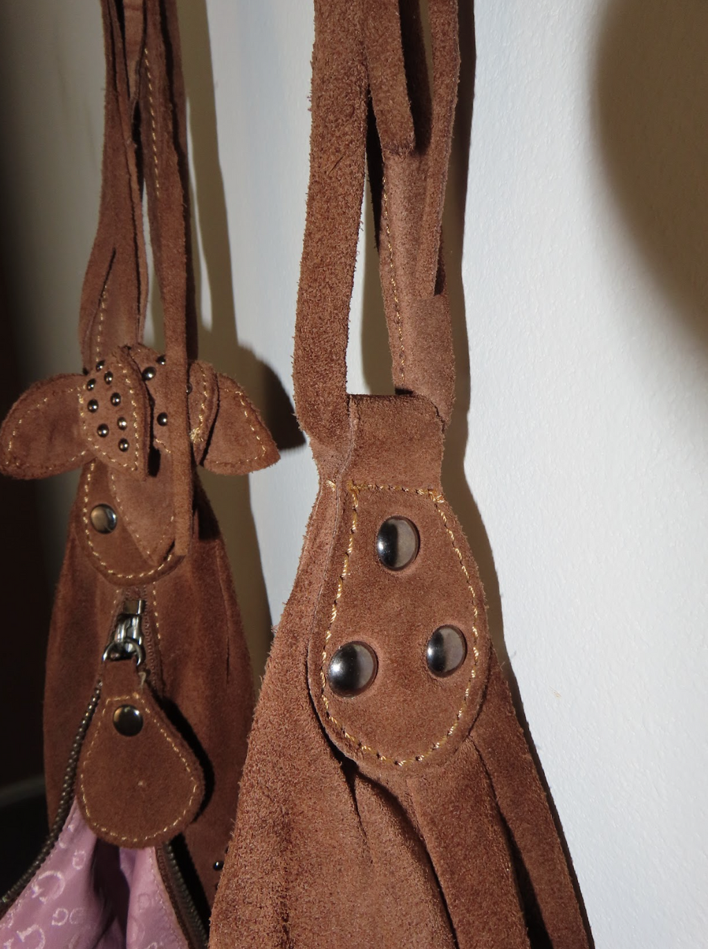 Vintage Guess Suede & Studded Bag